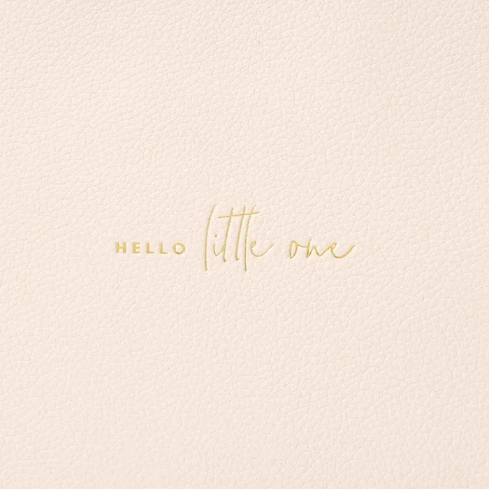 Women Baby Changing Bags and Pouches Katie Loxton Baby Perfect Pouch 8211 Hello Little One 8211 Eggshell