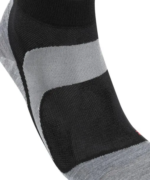 Women BC6 Pro Short Unisex Biking Short Sock Black FALKE Cycling Socks