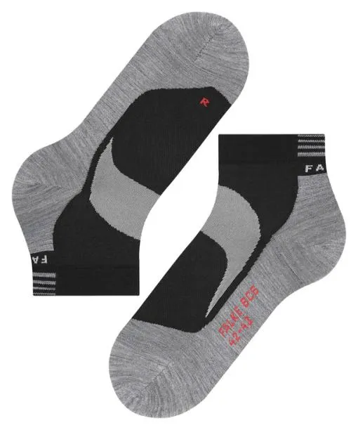 Women BC6 Pro Short Unisex Biking Short Sock Black FALKE Cycling Socks