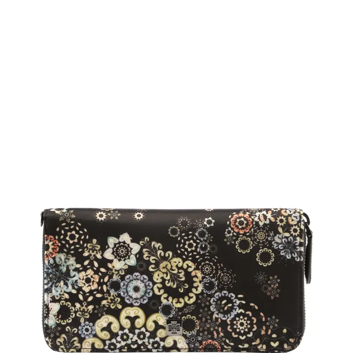 Women Bloom Wallets Black HGL Wallets