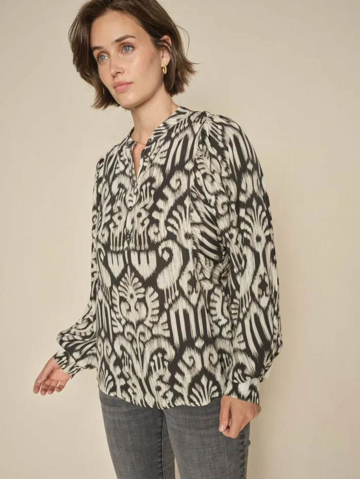 Women Blouses and Tops MOS MOSH MMBirna Noelli Blouse Black