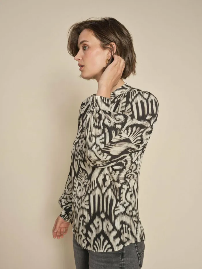 Women Blouses and Tops MOS MOSH MMBirna Noelli Blouse Black