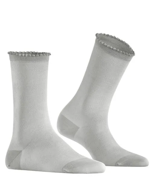 Women Bold Dot Women Socks Silver FALKE Socks