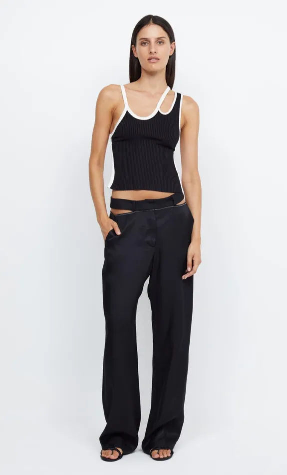 Women Bottoms Bec Bridge EMERY PANT Blackblack