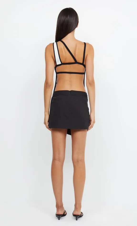 Women Bottoms Bec Bridge FLYNN WRAP MINI SKIRT Black