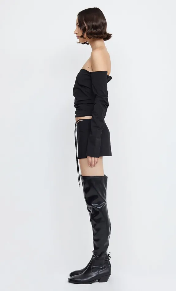 Women Bottoms Bec Bridge ZELIE MINI SKIRT Black