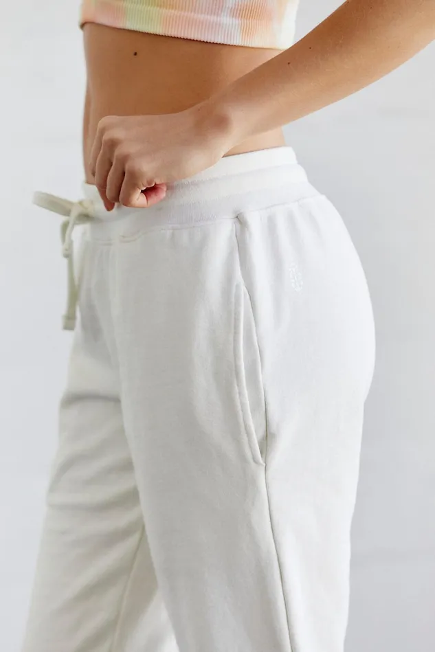 Women Bottoms Free People Upcycle Jogger Vintage White