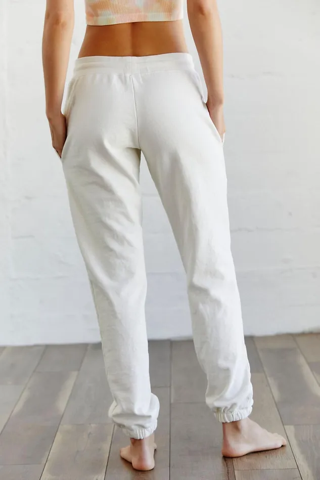 Women Bottoms Free People Upcycle Jogger Vintage White