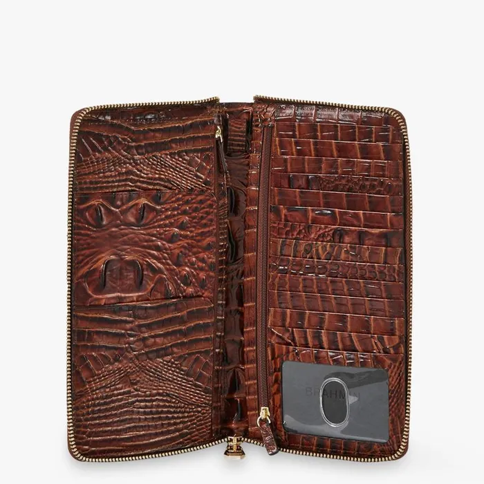 Women Brahmin Clutches Skyler Pecan Melbourne