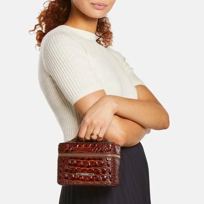 Women Brahmin Cosmetic Cases and Travel Small Charmaine Marketplace Melbourne