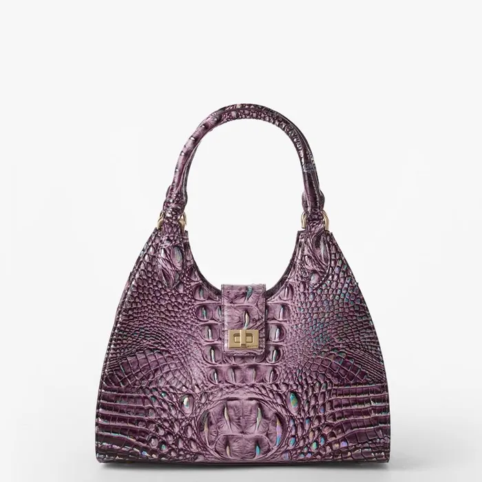 Women Brahmin Satchels Adrian Passion Purple Melbourne