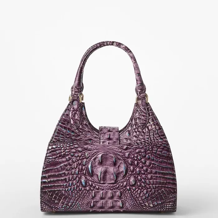 Women Brahmin Satchels Adrian Passion Purple Melbourne