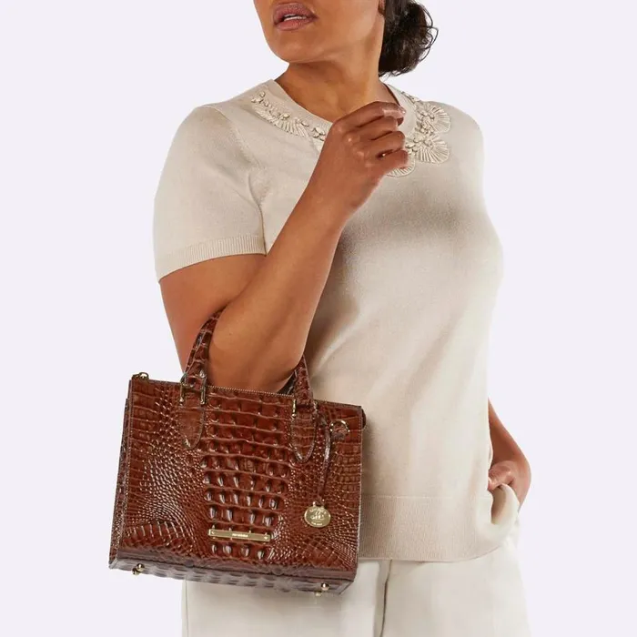 Women Brahmin Satchels Anywhere Convertible Black Melbourne