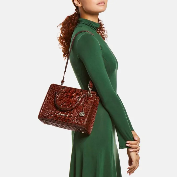 Women Brahmin Satchels Cami Chrysanthemum Ombre Melbourne