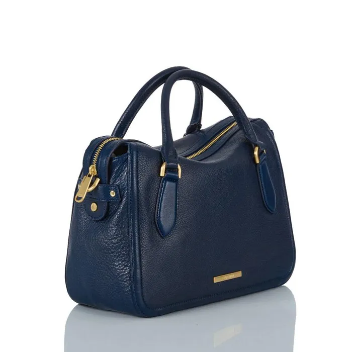 Women Brahmin Satchels Micaela Anchor Mystic