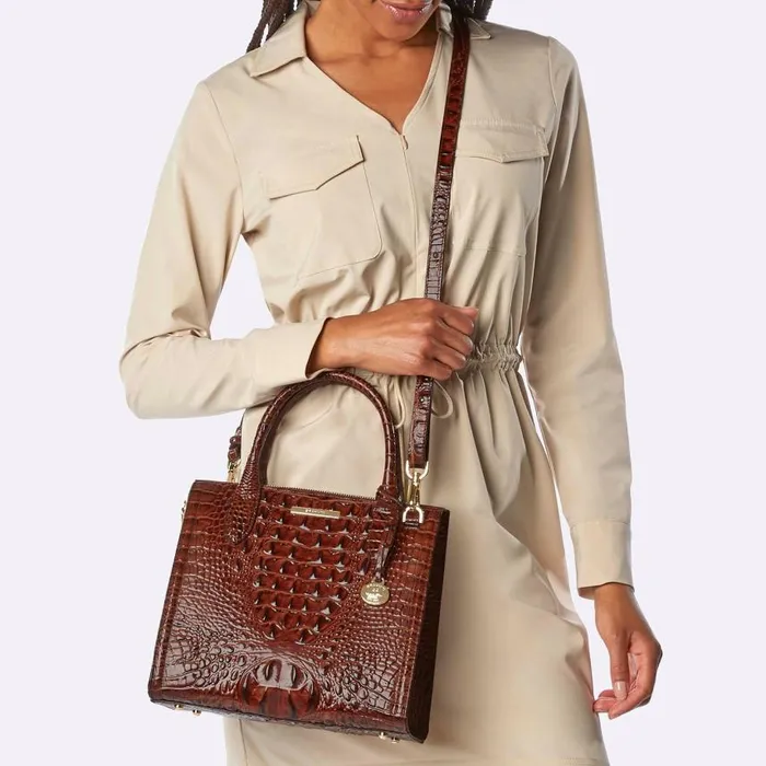 Women Brahmin Satchels Small Caroline Bountiful Melbourne
