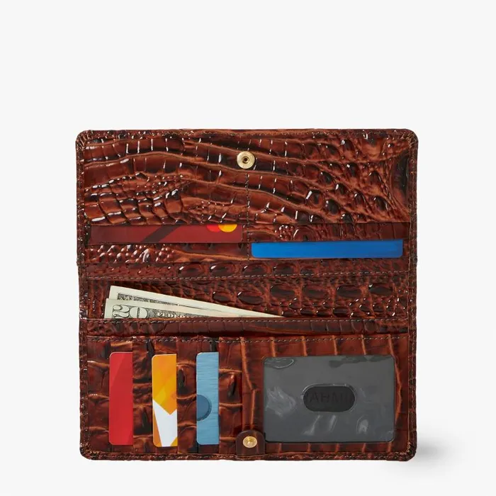 Women Brahmin Wallets and Wristlets Ady Wallet Navy Vesper