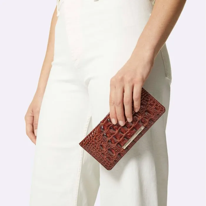 Women Brahmin Wallets and Wristlets Ady Wallet Navy Vesper