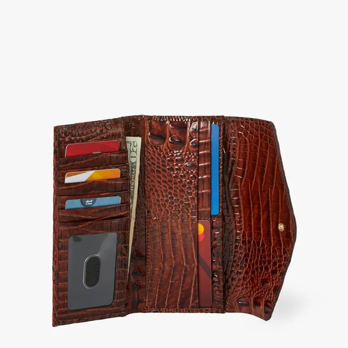 Women Brahmin Wallets and Wristlets Veronica Aqua Potion Melbourne