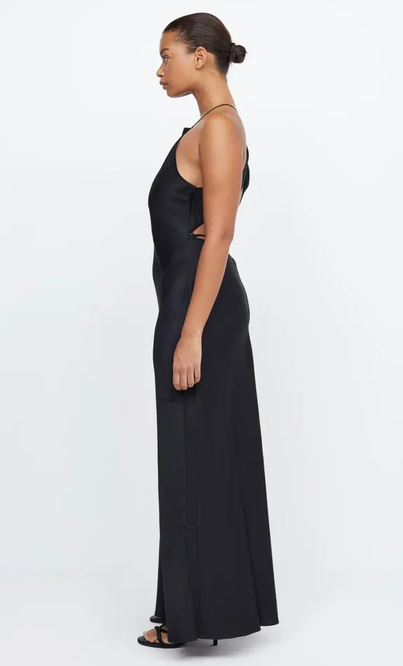 Women Bridesmaids Bec Bridge ADORE HALTER MAXI DRESS Black