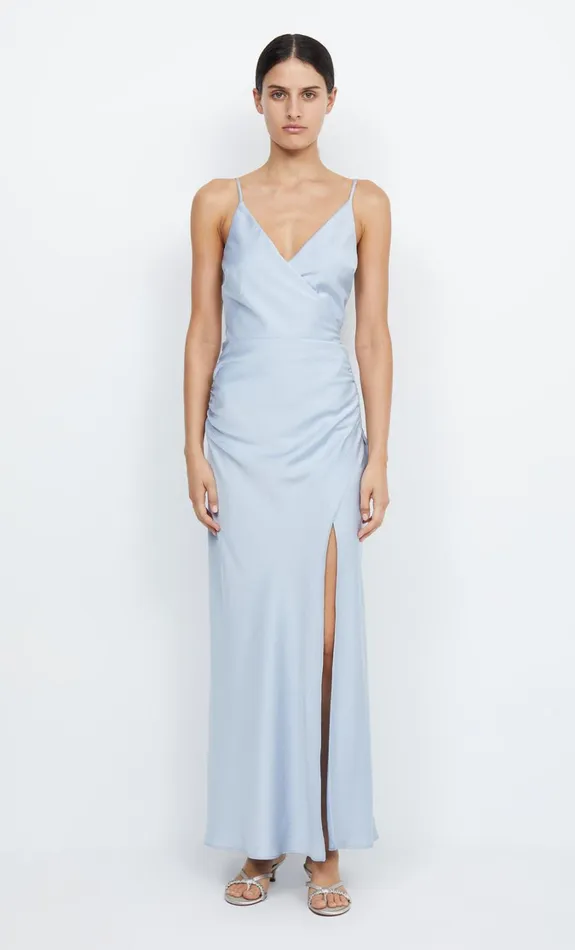 Women Bridesmaids Bec Bridge ETERNITY V MAXI DRESS Dusty Blue