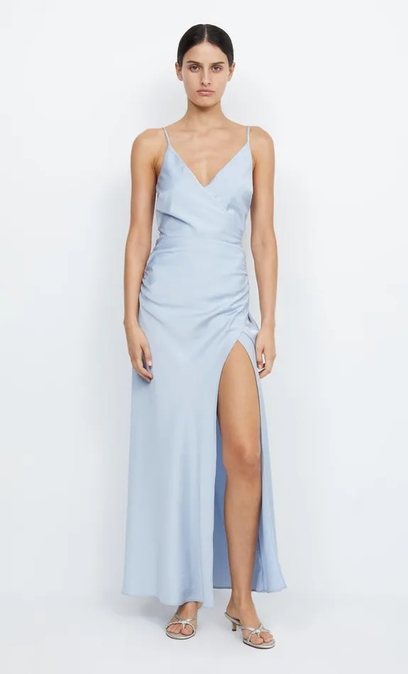 Women Bridesmaids Bec Bridge ETERNITY V MAXI DRESS Dusty Blue