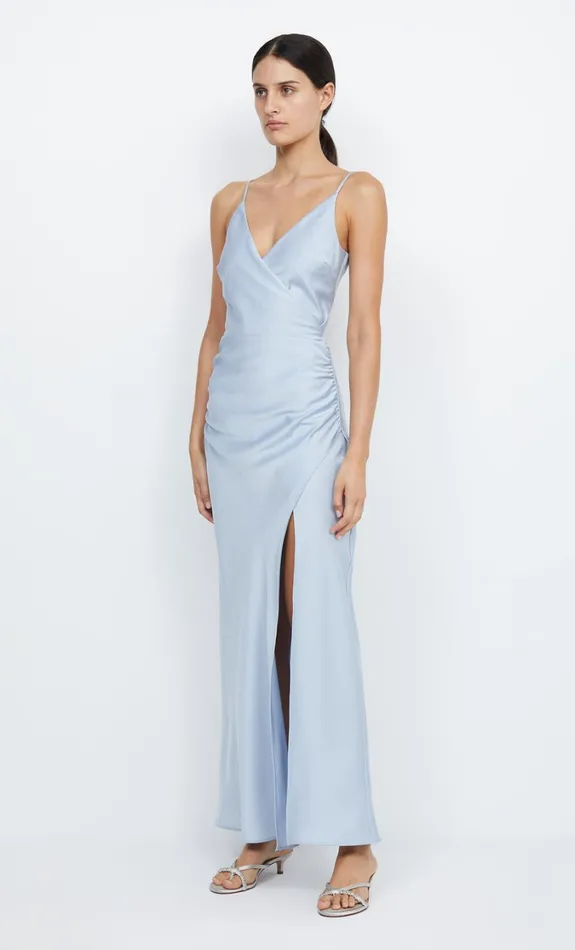 Women Bridesmaids Bec Bridge ETERNITY V MAXI DRESS Dusty Blue