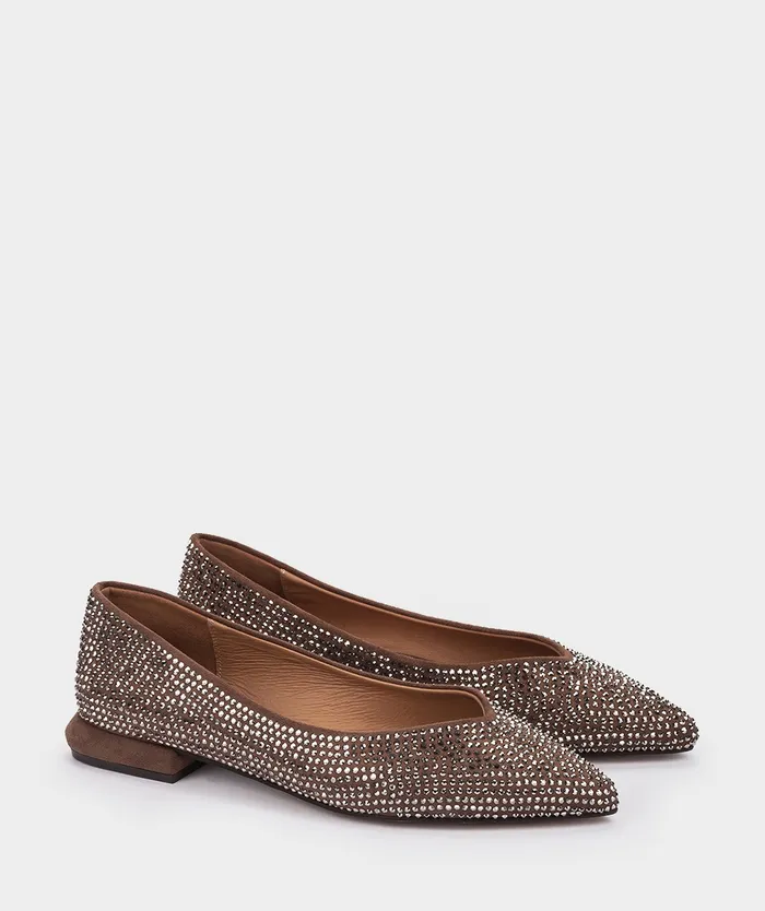 Women Broadway Brown 8211 Ballet Flats Pedro Miralles