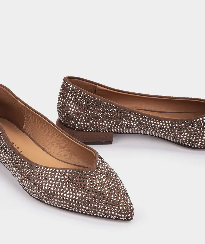 Women Broadway Brown 8211 Ballet Flats Pedro Miralles