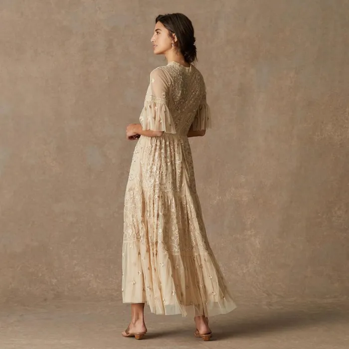 Women Carley Dress Petite Champagne Sundance Catalog Dresses and Jumpsuits Women Carley Dress Petite Champagne Sundance Catalog Dresses and Jumpsuits