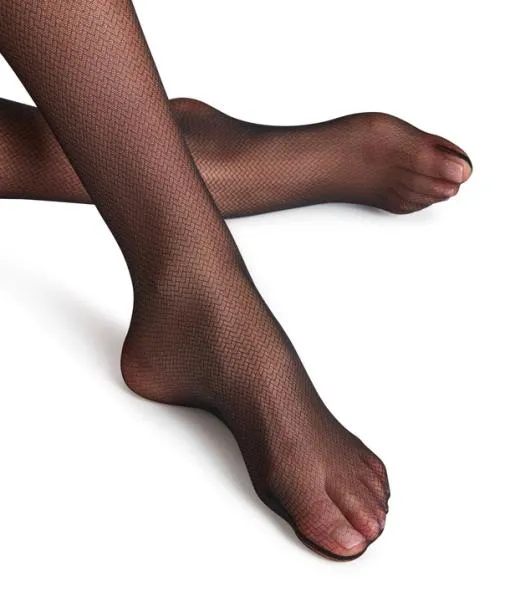 Women Ceremonial 20 DEN Women Stay Ups Black FALKE Thigh Highs