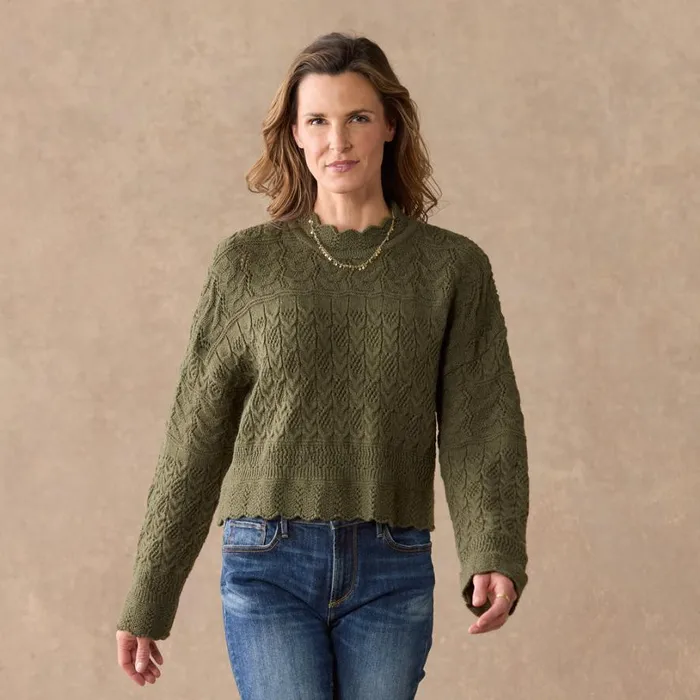 Women Charlotte Sweater Thyme Sundance Catalog Sweaters