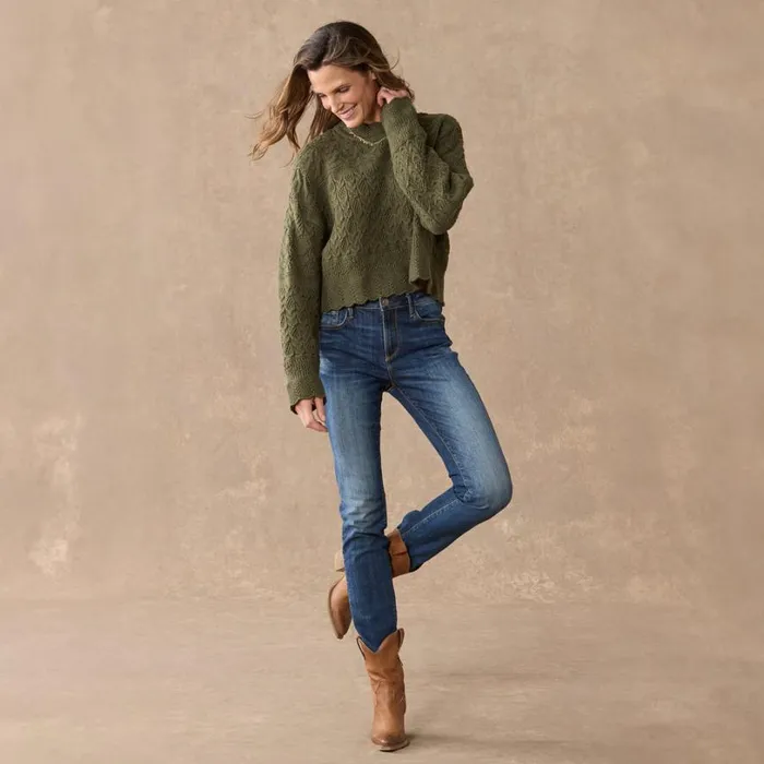 Women Charlotte Sweater Thyme Sundance Catalog Sweaters Women Charlotte Sweater Thyme Sundance Catalog Sweaters