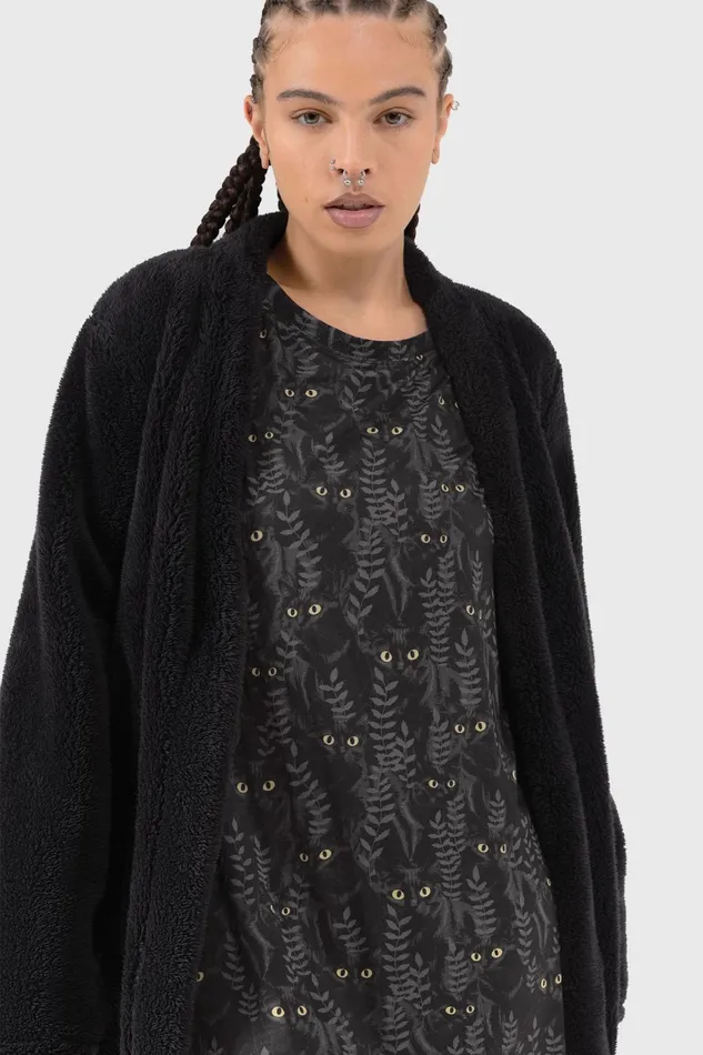 Women Chill Out Killstar Familiar Woods TShirt Dress