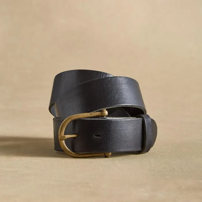 Women Classic Interchangeable Belt Black Sundance Catalog Belts
