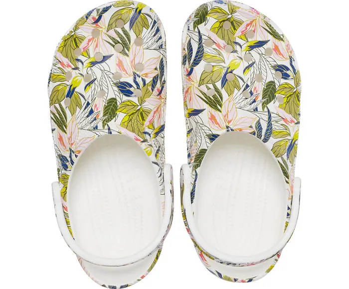 Women Classic Vera Bradley Clog White Crocs Clogs