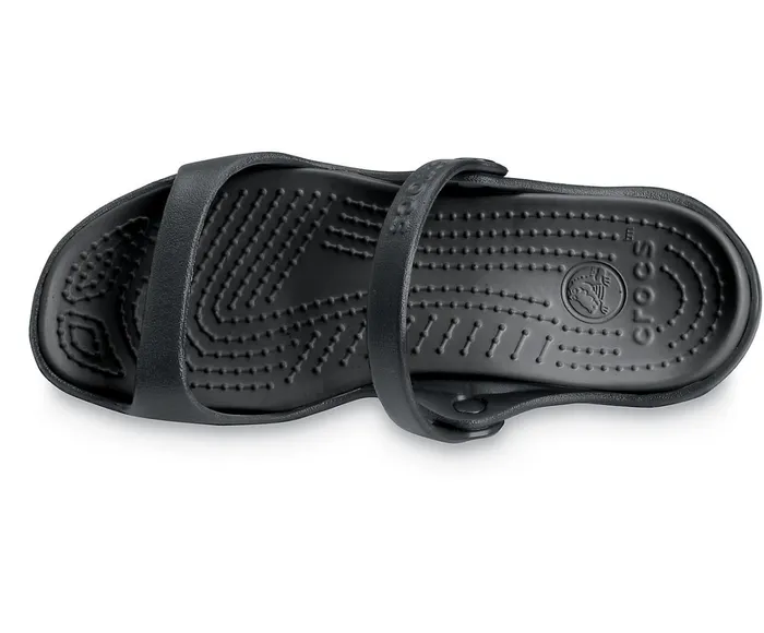 Women Cleo Sandal Black Black Crocs Sandals