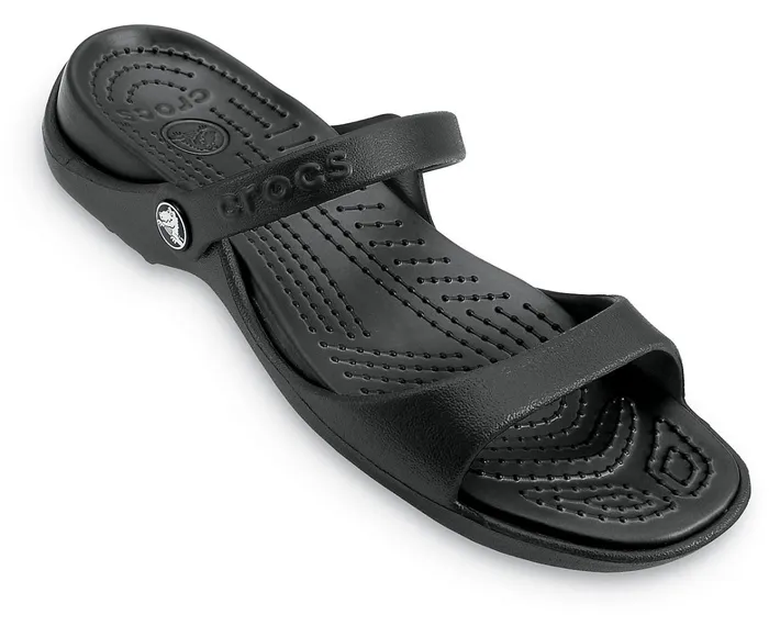 Women Cleo Sandal Black Black Crocs Sandals