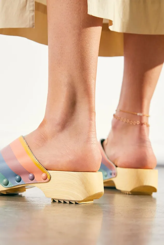 Women Clogs Free People Remy Clogs Rainbow