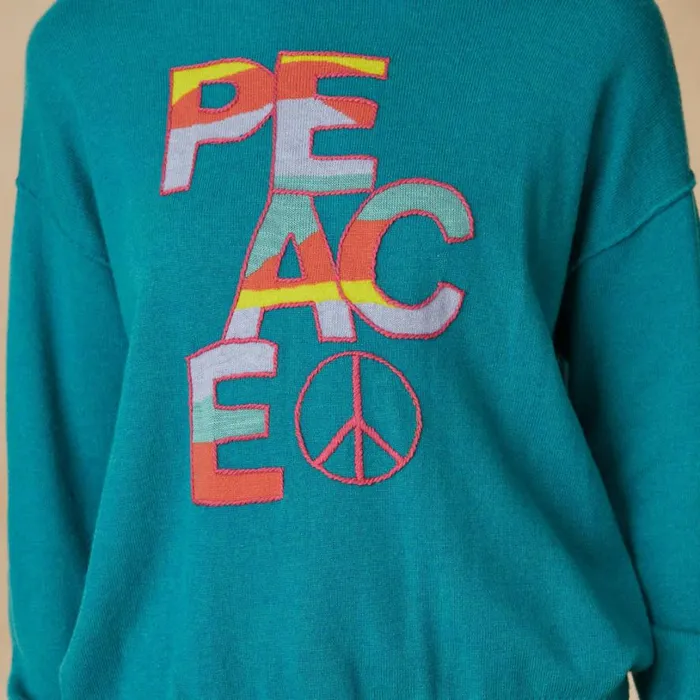 Women Colors Of Peace Sweater Brightteal Sundance Catalog Sweaters Women Colors Of Peace Sweater Brightteal Sundance Catalog Sweaters