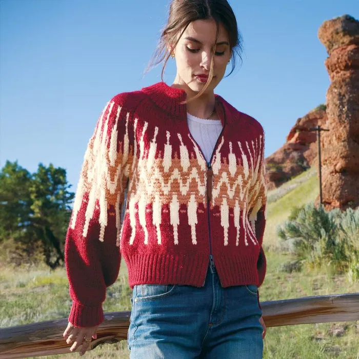 Women Cornelia Cardigan Maroon Sundance Catalog Sweaters