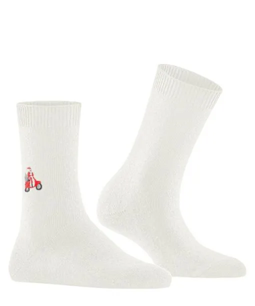 Women Cosy Wool XMas Santa Women Socks Off FALKE Socks