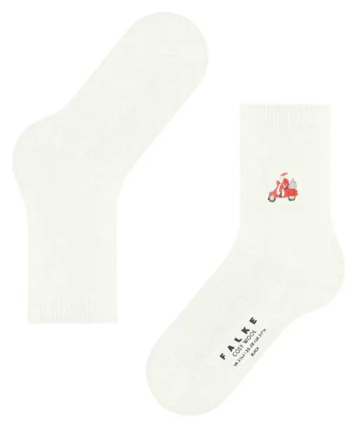 Women Cosy Wool XMas Santa Women Socks Off FALKE Socks