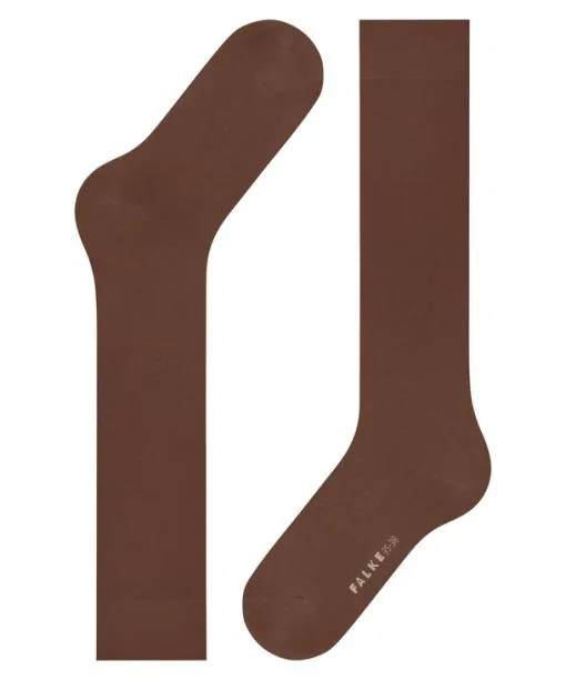 Women Cotton Touch Women Kneehigh Socks Brandy FALKE Knee High Socks