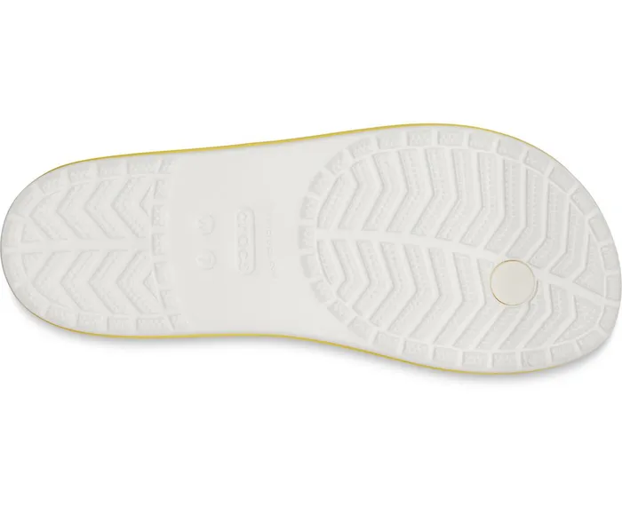 Women Crocband TieDye Flip White Multi Crocs FlipFlops