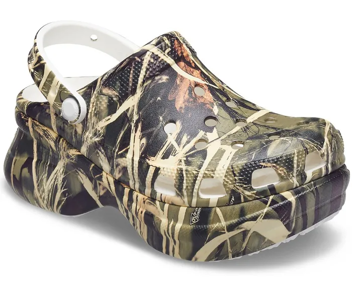 Women Crocs Classic Bae Realtree Clog White Crocs Clogs