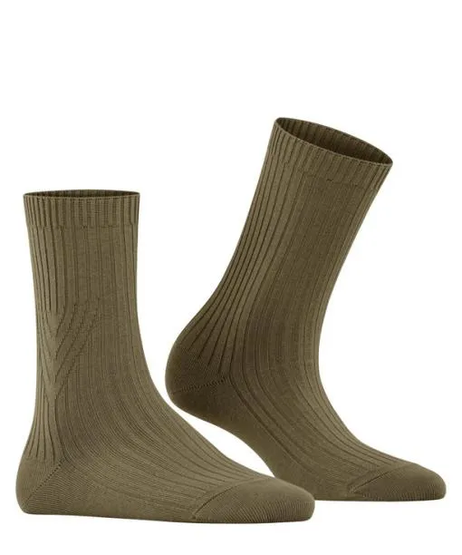 Women Cross Knit Women Socks Shire Green FALKE Socks