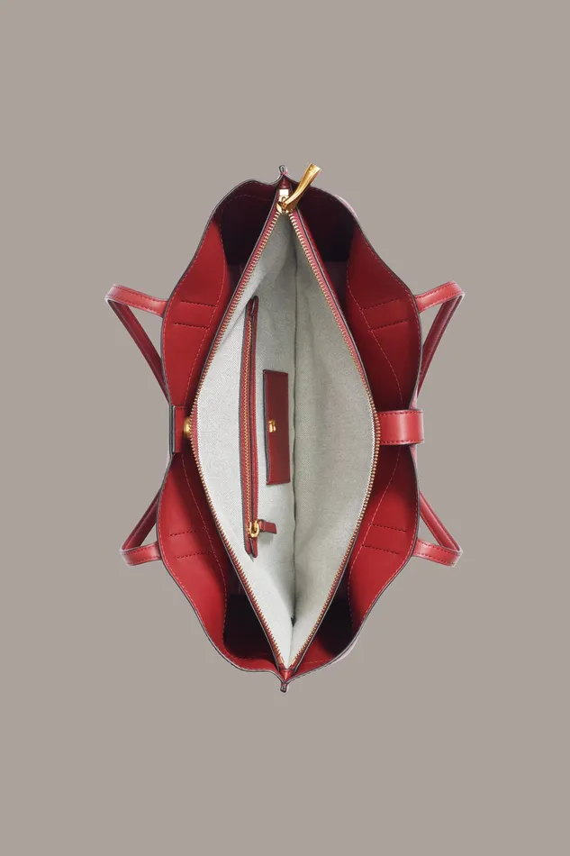 Women Crossbody Bags And Satchels Donna Karan BRIDGEHAMPTON TOTE Claret Women Crossbody Bags And Satchels Donna Karan BRIDGEHAMPTON TOTE Claret