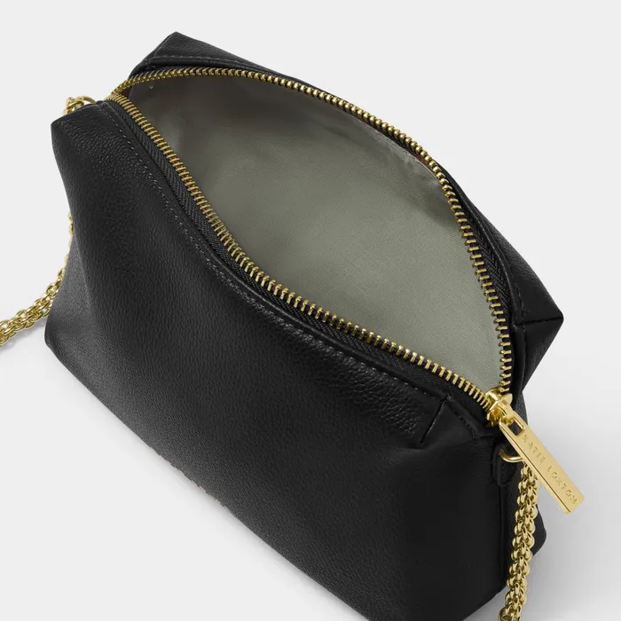 Women Crossbody Bags Katie Loxton Margot Mini Black Crossbody Bag 8211 Vegan Leather