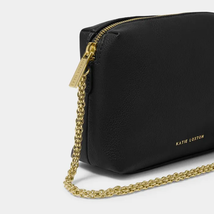 Women Crossbody Bags Katie Loxton Margot Mini Black Crossbody Bag 8211 Vegan Leather